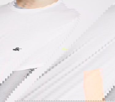 T-shirt Lacoste Pima Tee Vit | TH6709 00 001, 2