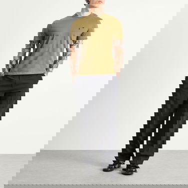 T-shirt AMI Men's AMI Paris Light Jersey ADC T-Shirt, Size Large Grön | H25HTS346-724-298H25, 4