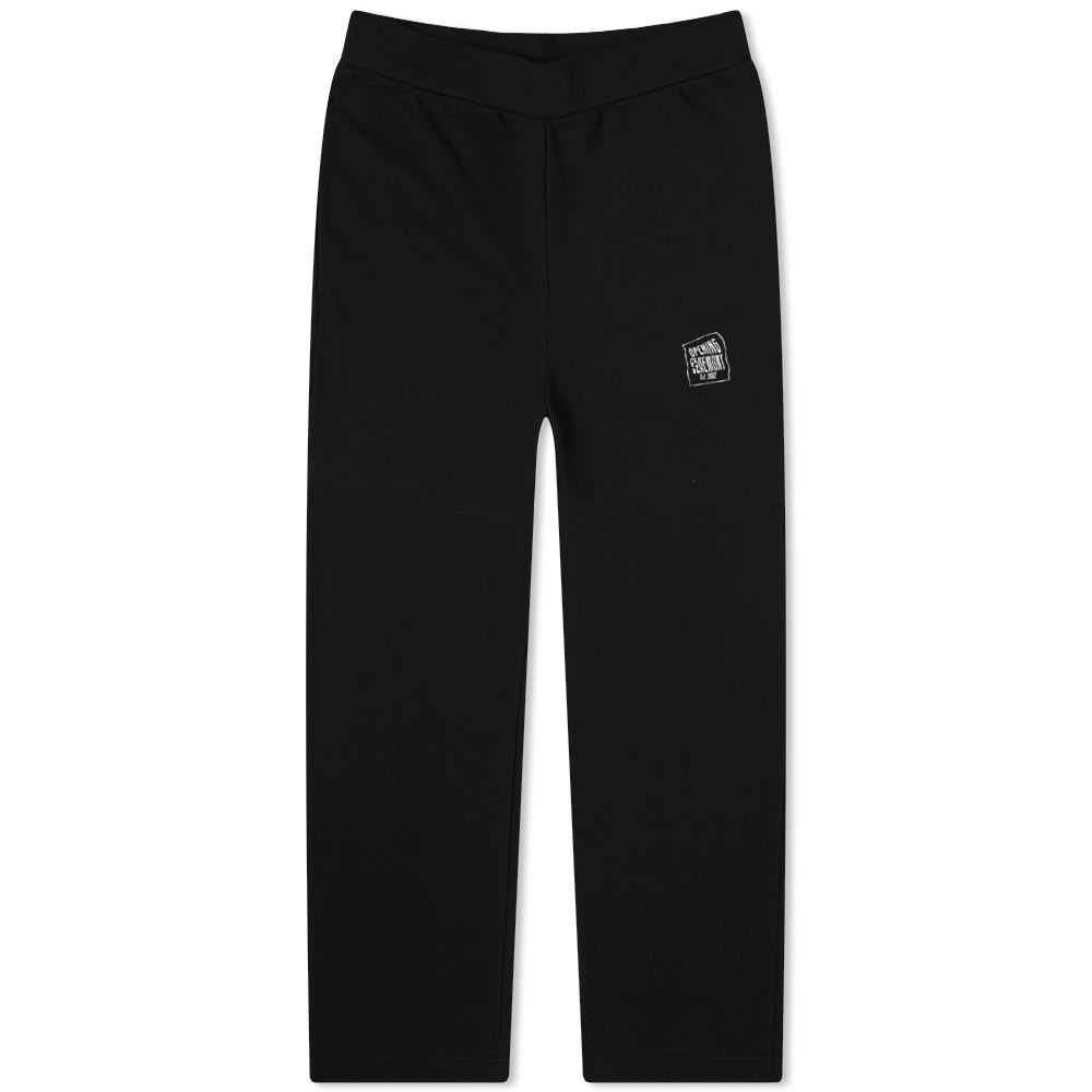 Träningsbyxor Opening Ceremony Warped Logo Sweatpants Svart | YMCH003S21FLE0021101, 0