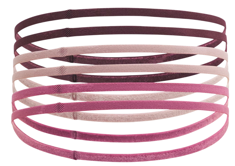 Tillbehör Under Armour Mini Elastic Headbands 6-Pack Bourgogne | 1389932-602, 1