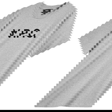 T-shirt A.P.C. VPC Logo T-Shirt Heathered Grey Grå | COHBM-M26384-TPI, 1