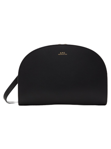 Ryggsäckar och väskor A.P.C. Demi-Lune Clutch Svart | PXAWV-F61596