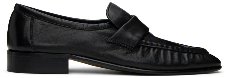 Sneakers och skor The Row Soft Loafers Svart | F1280-SN60, 0