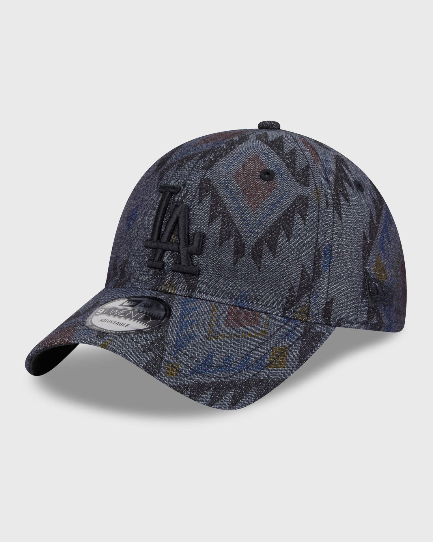 Keps New Era Los Angeles Dodgers Aztec Pattern 9TWENTY Adjustable Hat Mörkblå | 60745144, 1