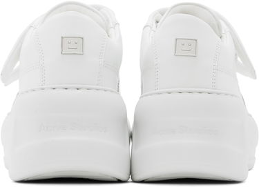 Sneakers och skor Acne Studios Velcro Strap Platform Sneakers Vit | CD0001-, 1