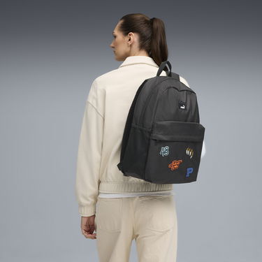 Ryggsäck Puma Phase Patch Backpack Svart | 091730_01, 1