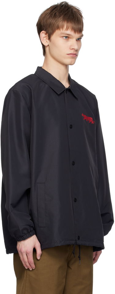 Vindjacka Carhartt WIP Embroidered Logo Coach Jacket Brun | I032974, 4