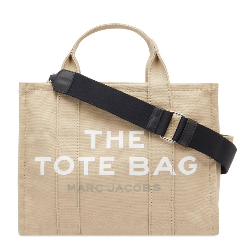 Tygpåse Marc Jacobs Marc Jacobs The Medium Tote Bag Beige | M0016161-260