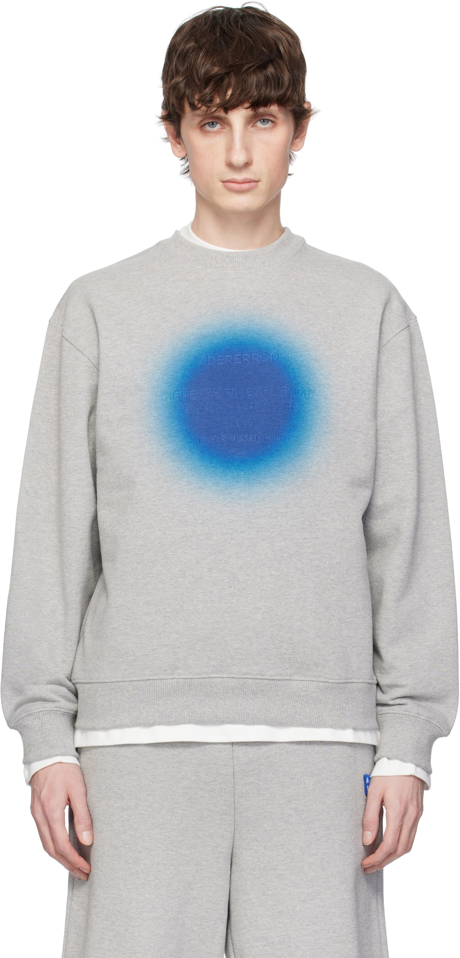 Sweatshirt ADER ERROR ADER error Eternity Product Sweatshirt Grå | BO01SSSW0102GR, 0