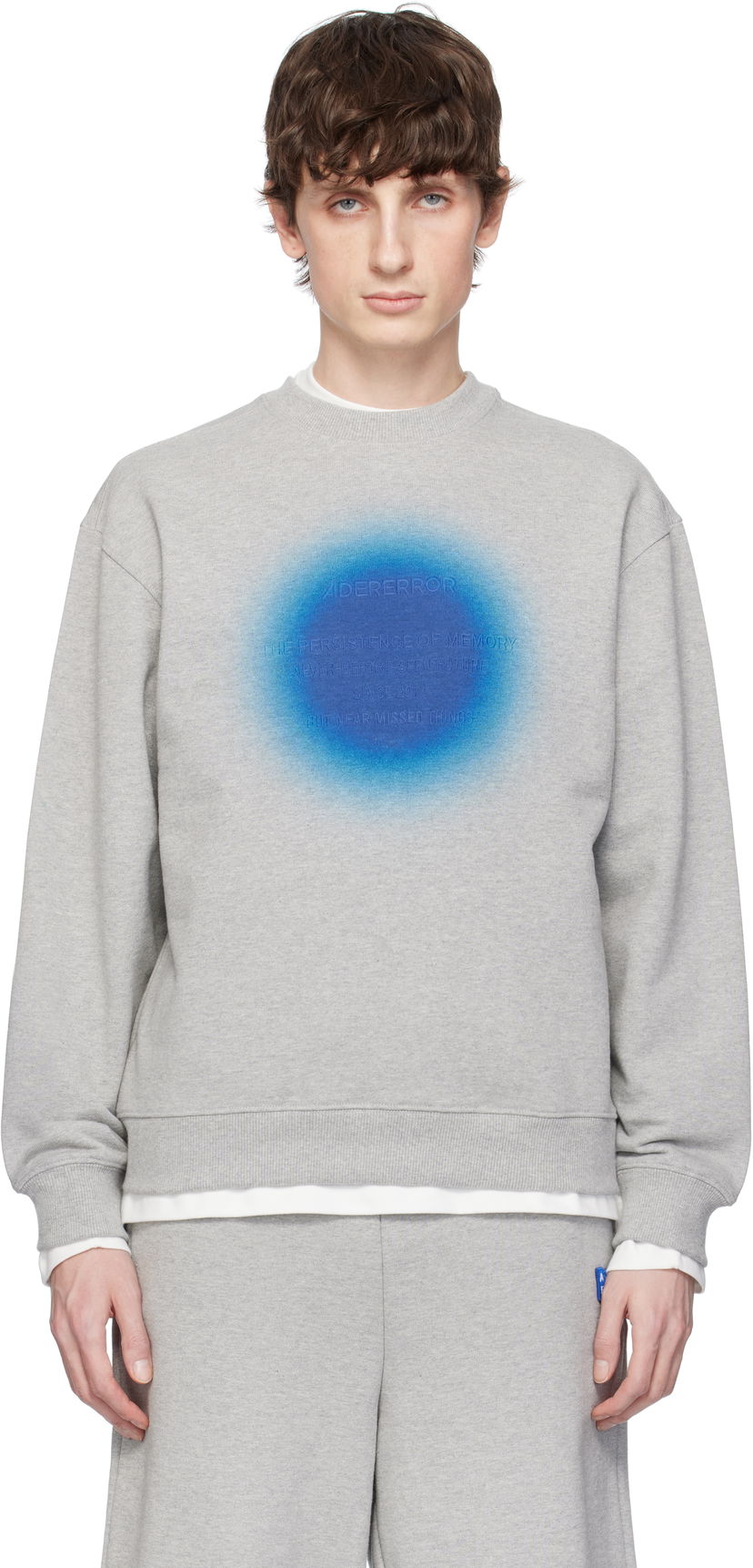 Sweatshirt ADER ERROR ADER error Eternity Product Sweatshirt Grå | BO01SSSW0102GR