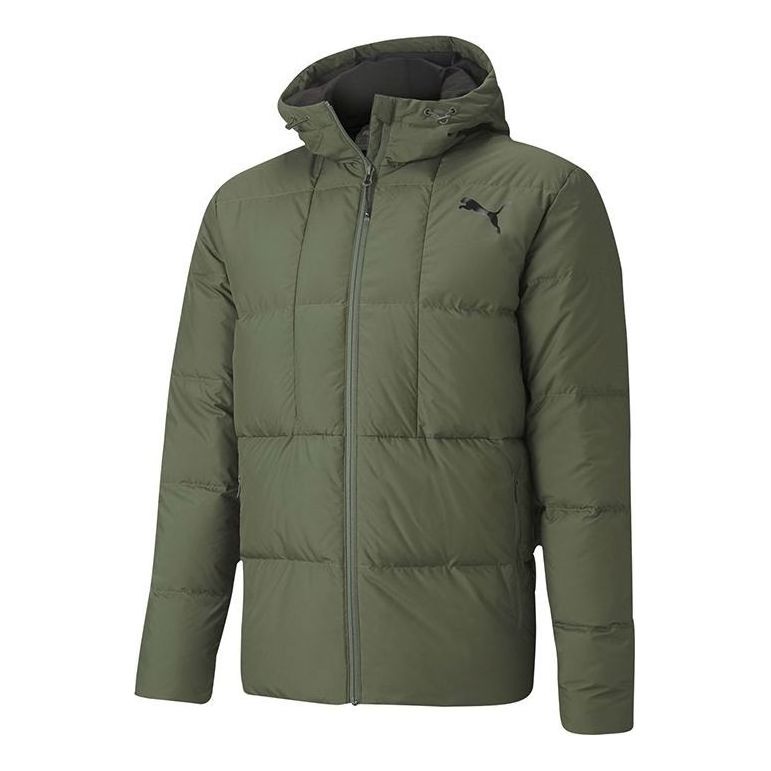 Pufferjacka Puma Essentials Down Jacket Grön | 585534-64
