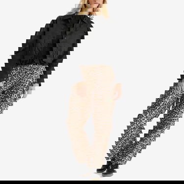 Bomberjacka GANNI Ganni Duchesse Nylon Short Jacket Svart | W0462, 4