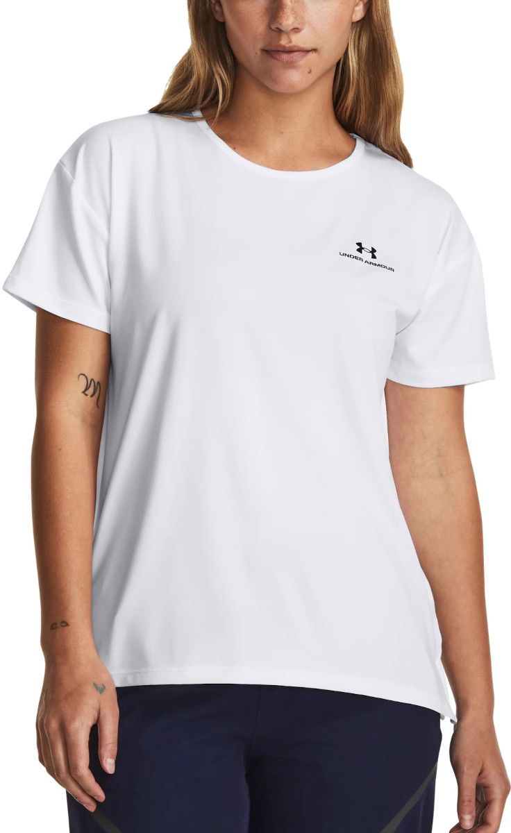 T-shirt Under Armour Rush Energy SS 2.0 Vit | 1379141-100, 0