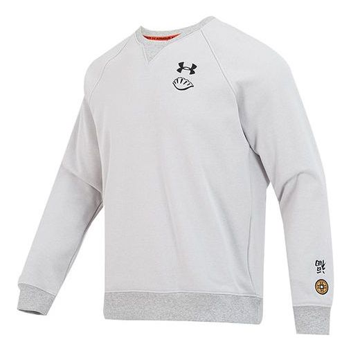 Sweater Under Armour Logo Long Sleeve T-Shirt Grå | 1374498-592