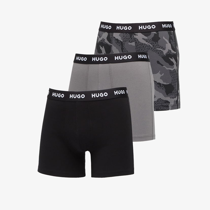 Boxare BOSS Boxerky Hugo Boxer Briefs 3-Pack Design Multicolor Svart | 50532559-960