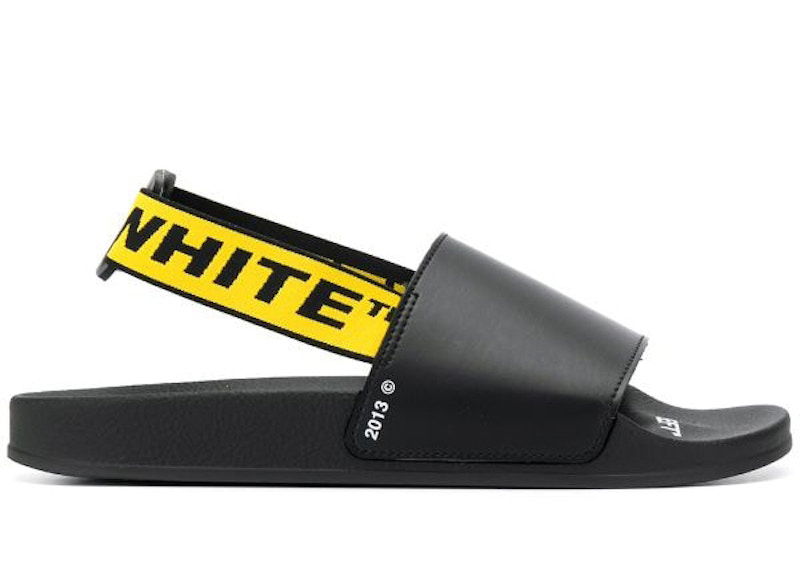Sneakers och skor Off-White Industrial Strap Sandals Black Svart | OMIA111S19C220381060, 0