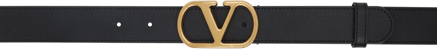 Bälten Valentino Valentino VLogo Signature Belt Svart | 6Y0T0SE1HCG0NO, 0