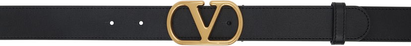 Bälten Valentino Valentino VLogo Signature Belt Svart | 6Y0T0SE1HCG0NO