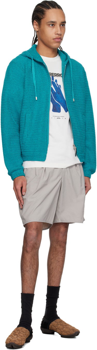 Sweater ADER ERROR ADER error Lunel Zip-Up Hoodie Turkos | BO01SSHD0401TQ, 3