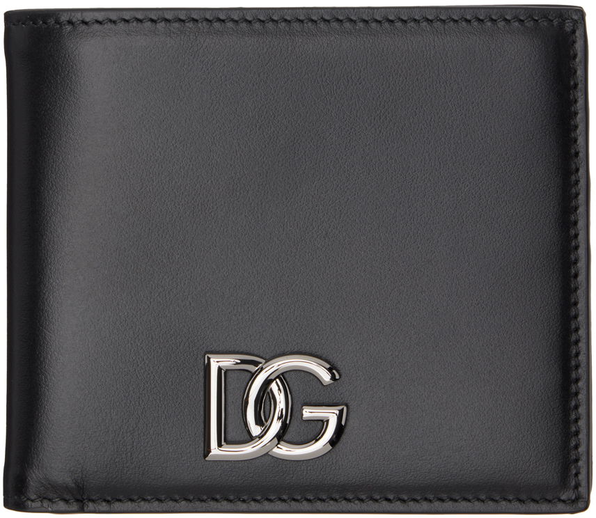 Plånbok Dolce & Gabbana Black DG Wallet Svart | BP1321AW576, 0