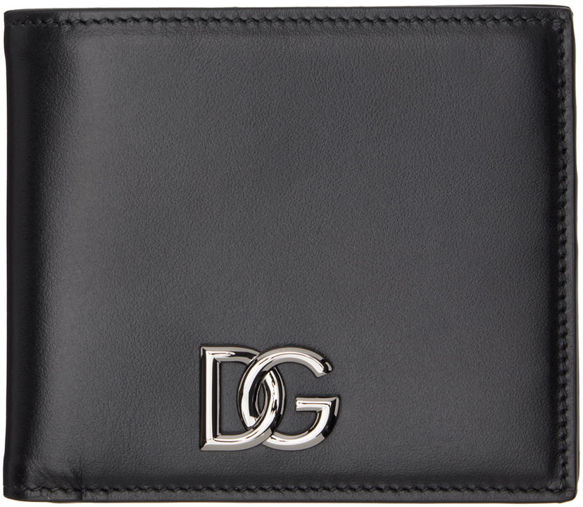 Plånbok Dolce & Gabbana Black DG Wallet Svart | BP1321AW576