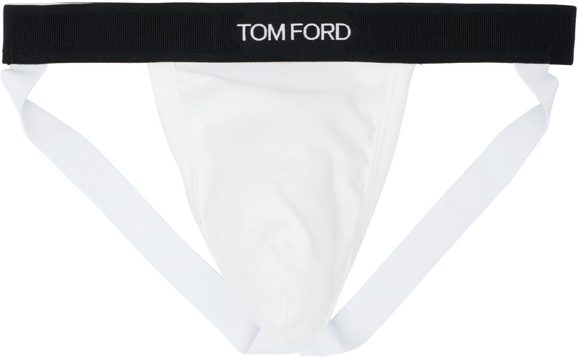 Underkläder och strumpor Tom Ford TOM FORD Cotton Jock Strap Vit | T4LC61040