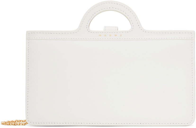 Handväska Marni Tropicalia Long Wallet Bag Vit | PFMO0083U0 LV589