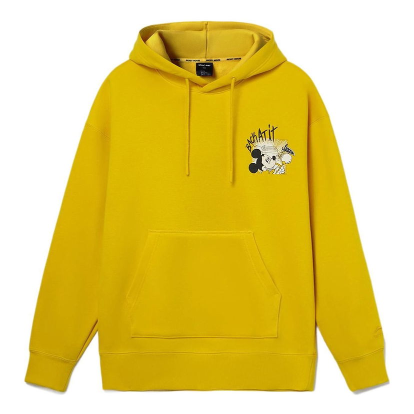 Sweatshirt Li-Ning Disney Graphic Hoodie Gul | AWDR687-4