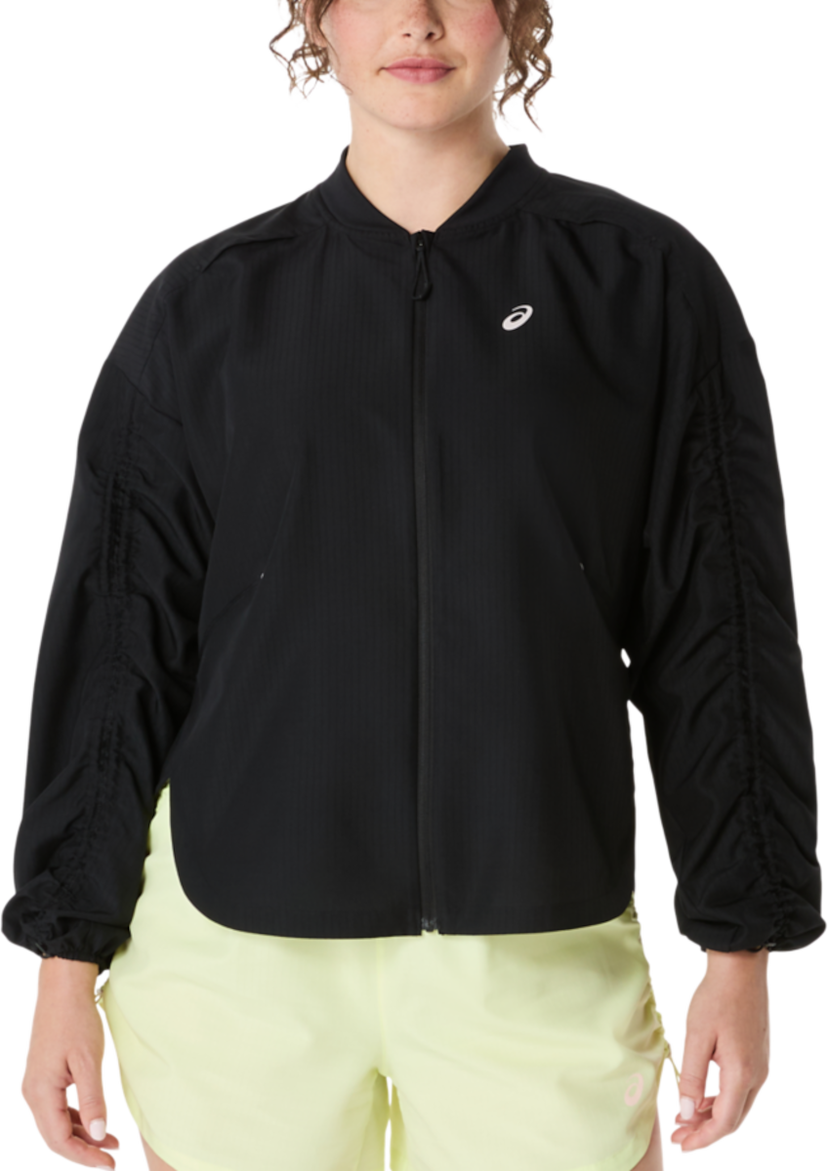 Bomberjacka Asics Nagino Run Adjustable Jacket Svart | 2012d138-002