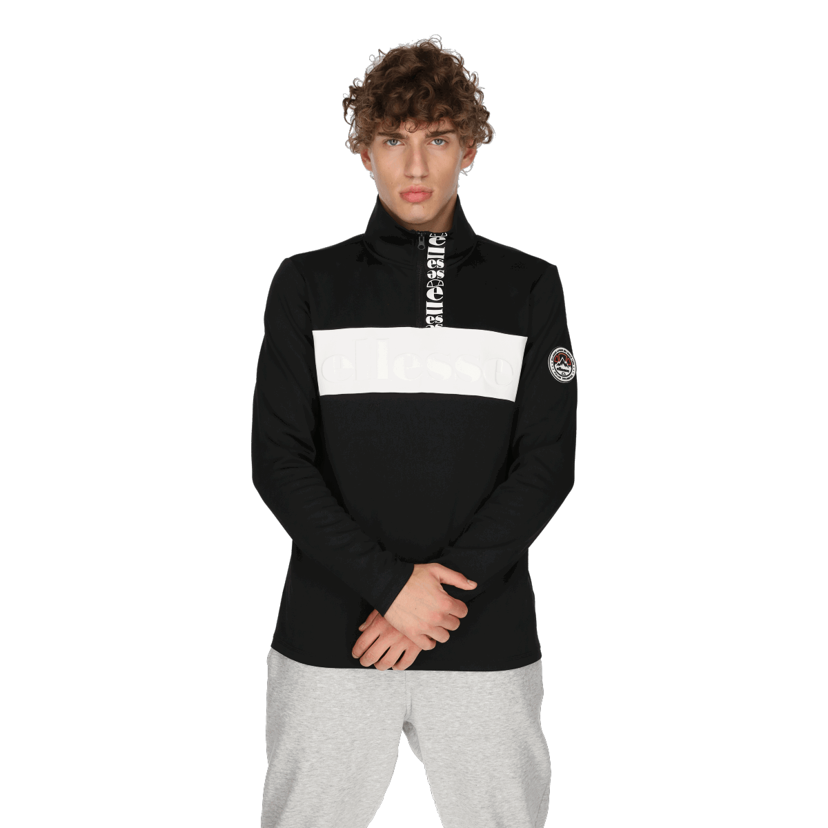 Sweatshirt Ellesse SKI Half-Zip Microfleece Flerfärgad | ELA223M652-01, 0
