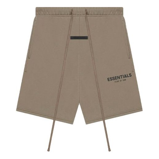 Shorts Fear of God Essentials SS21 Sweatshort Brun | FOG-SS21-564
