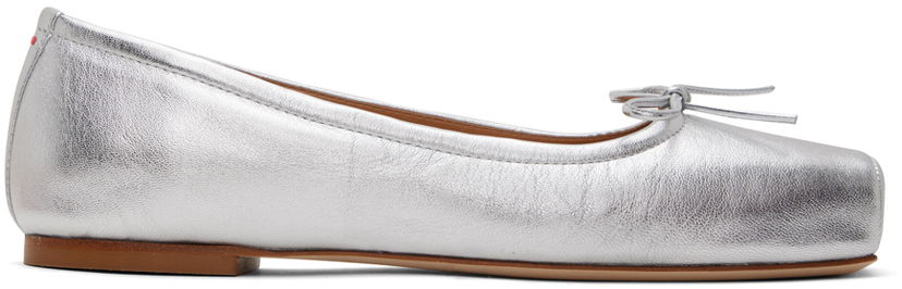 Klä Aeyde Aeyde Gabriella Ballerina Flats Metallisk | A11-FL-GBRS08FL26-SS24-920-051