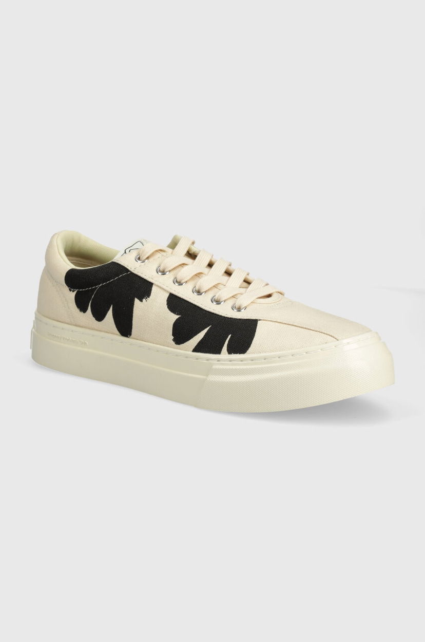 Sneakers och skor Stepney Workers Club Stepney Workers Club Dellow Cup Shroom Hands Beige | YA17112