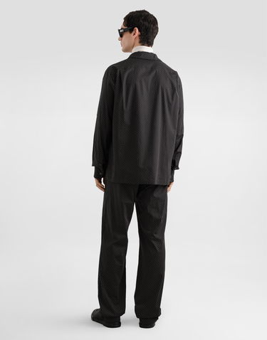 Byxor Dolce & Gabbana Dolce & Gabbana Micro-designed Joggers Svart | GVRMATFMRBNS8030, 2