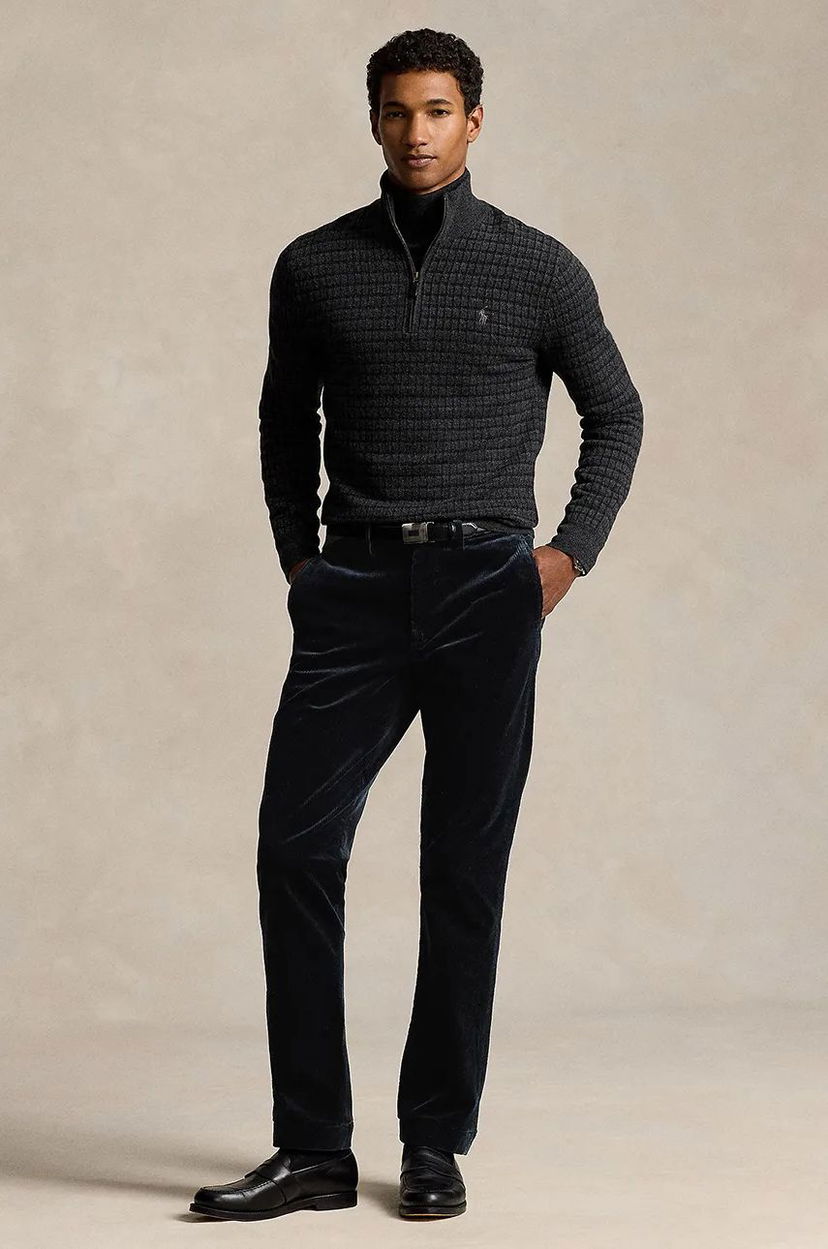 Byxor Polo by Ralph Lauren Corduroy Pants Grå | 710884820