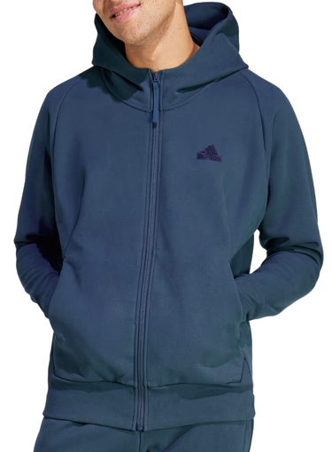 Sweatshirt adidas Performance adidas Sportswear Z.N.E. Premium Full-Zip Winterized Mörkblå | ir5240, 0