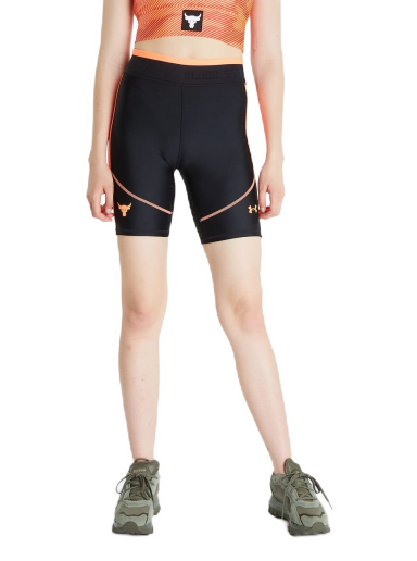 Shorts Under Armour Project Rock Bike Shorts Svart | 1366005-002
