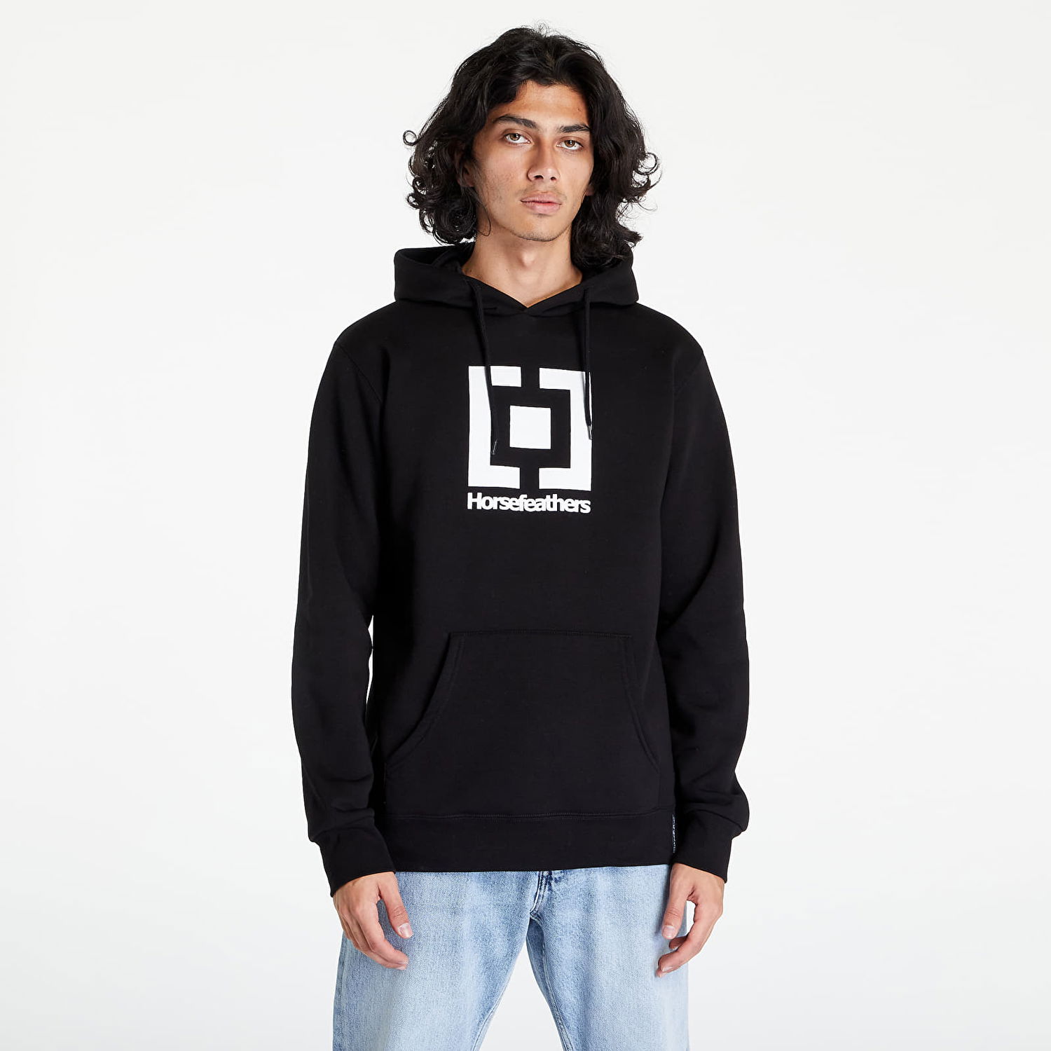 Sweatshirt Horsefeathers Leader Sweatshirt Svart | SM1212A, 0