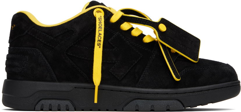 Sneakers och skor Off-White Off-White Out Of Office Svart | OMIA189S25LEA00B1015