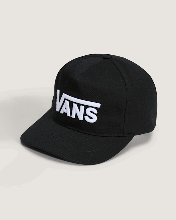 Keps Vans Drop V Logo Snapback Hat Svart | VN000QAHBLK, 0