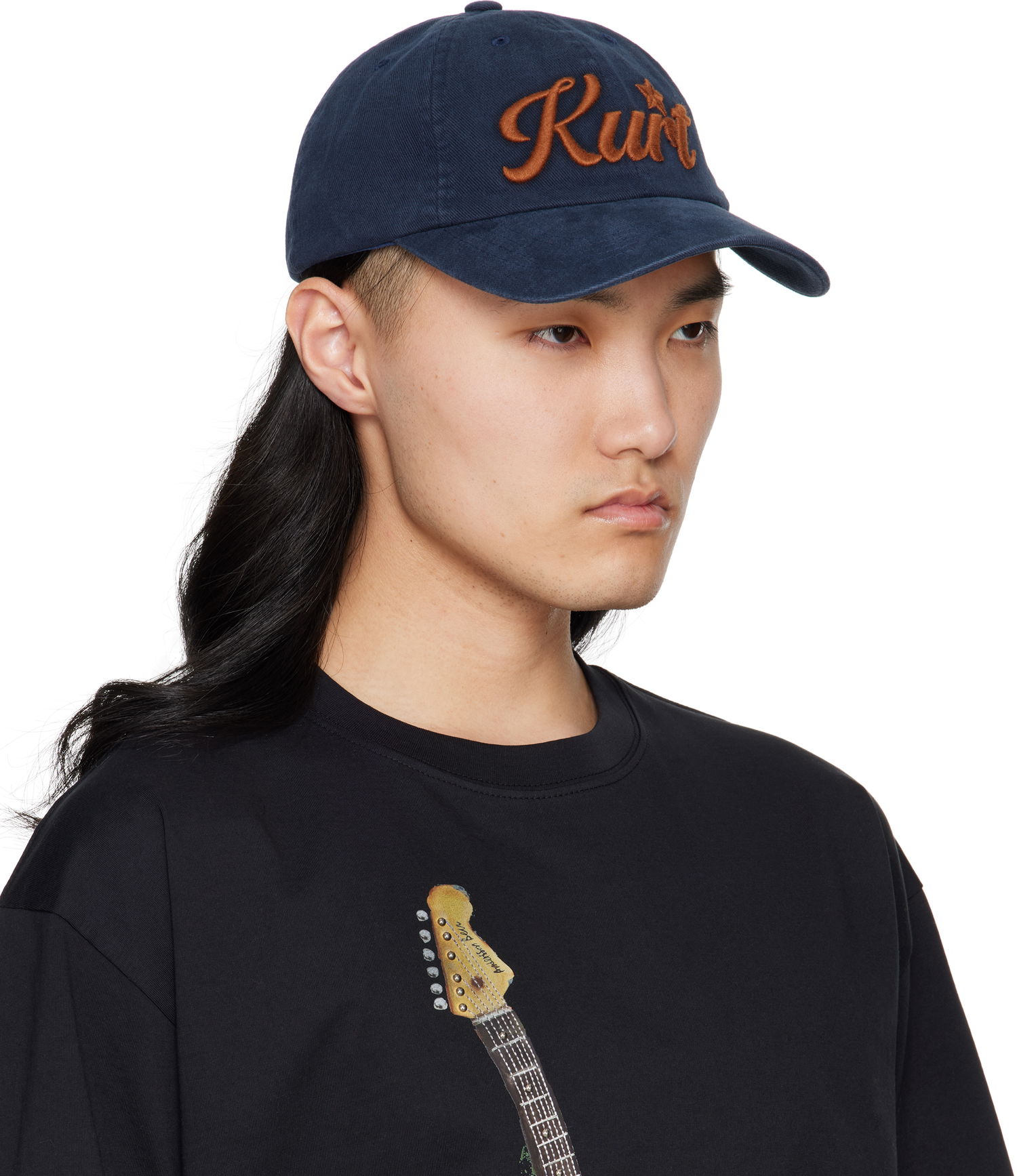 Keps Andersson Bell Andersson Bell 'Kurt' Star Baseball Cap Mörkblå | aaa440u, 1