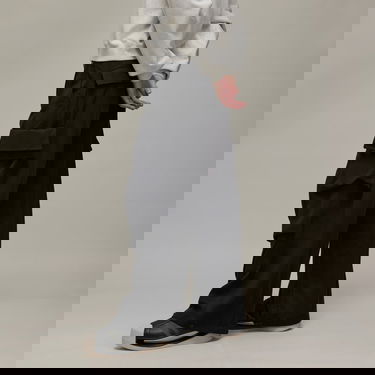 Cargo byxor Y-3 Washed Twill Cargo Pants Svart | JI5866, 1