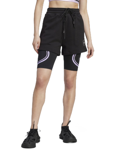 Shorts adidas Originals by Stella McCartney TrueCasuals Terry Shorts Svart | IK9093