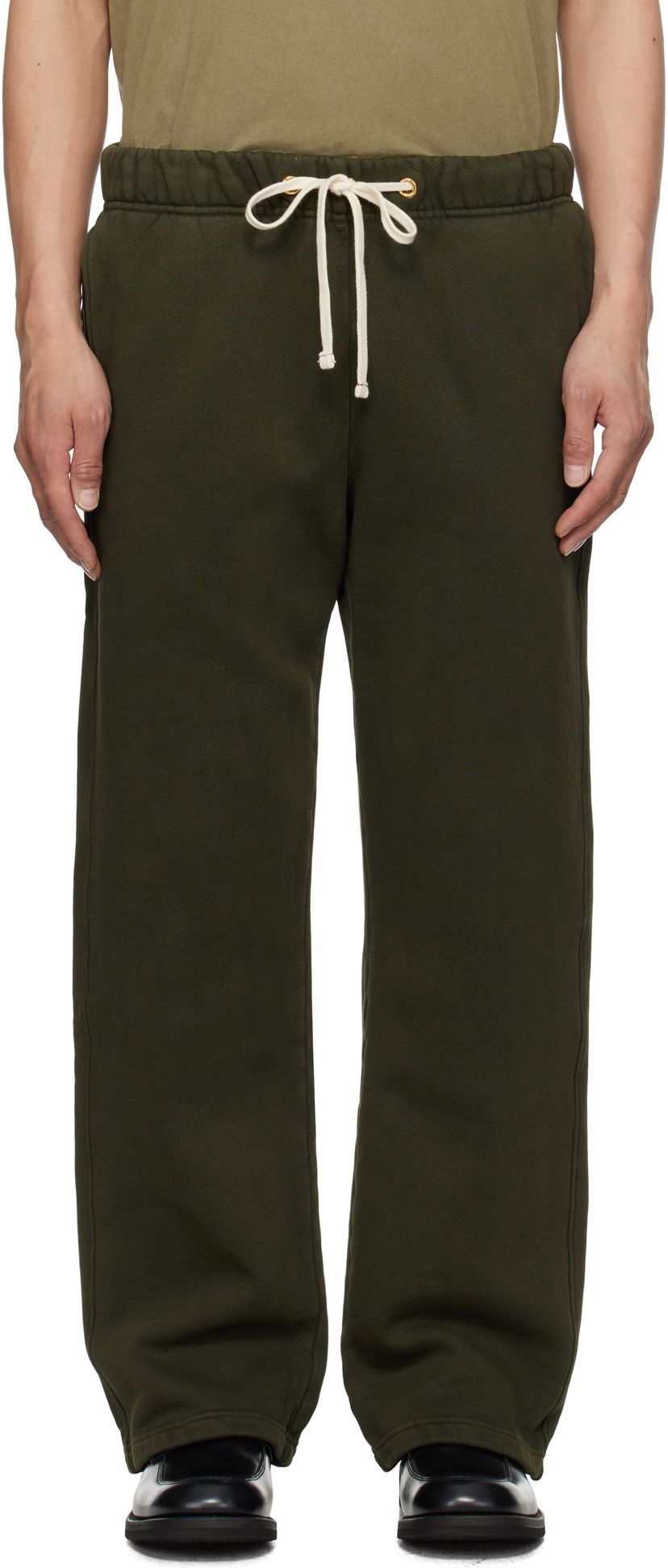 Träningsbyxor LES TIEN Les Tien Heavyweight Classic Sweatpants Grön | CF-3044-PD