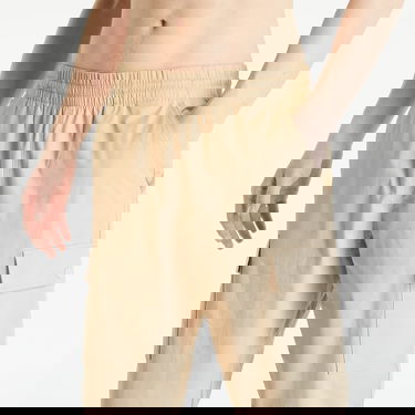 Cargo byxor New Balance Athletics Woven Cargo Pant Beige | MP31526INC, 2