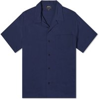Skjorta A.P.C. Lloyd Vacation Shirt Mörkblå | VIAJA-H12495-IAK, 1