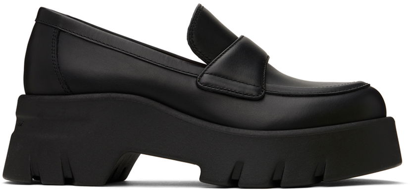 Sneakers och skor Gianvito Rossi Farren Platform Loafers Svart | G25319.20GOM.CLN