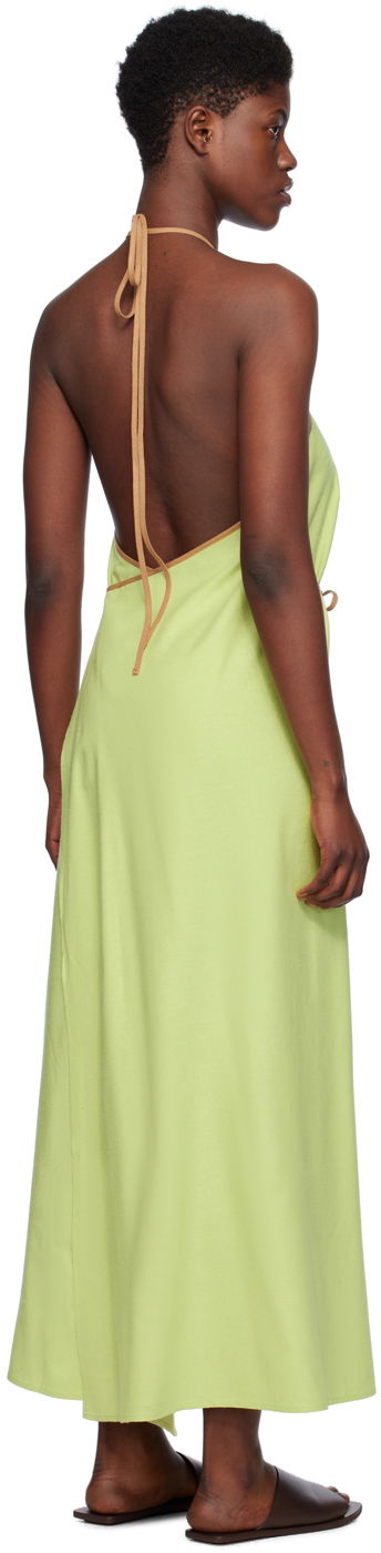 Klä Baserange Baserange Ligo Maxi Dress Grön | DRLI-WS-SP24, 2