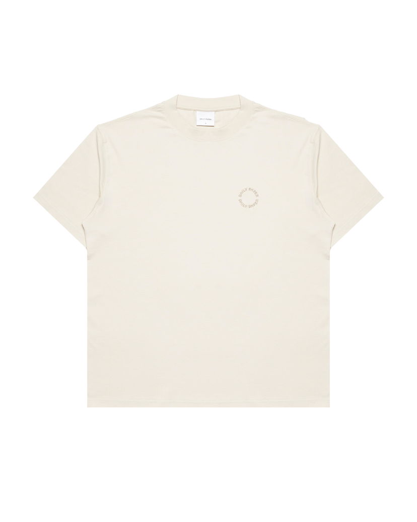 T-shirt DAILY PAPER Orbit Emb T-Shirt Vit | 2422064