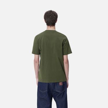 T-shirt Carhartt WIP Paradise Script Graphic T-Shirt Grön | I033948_9, 2